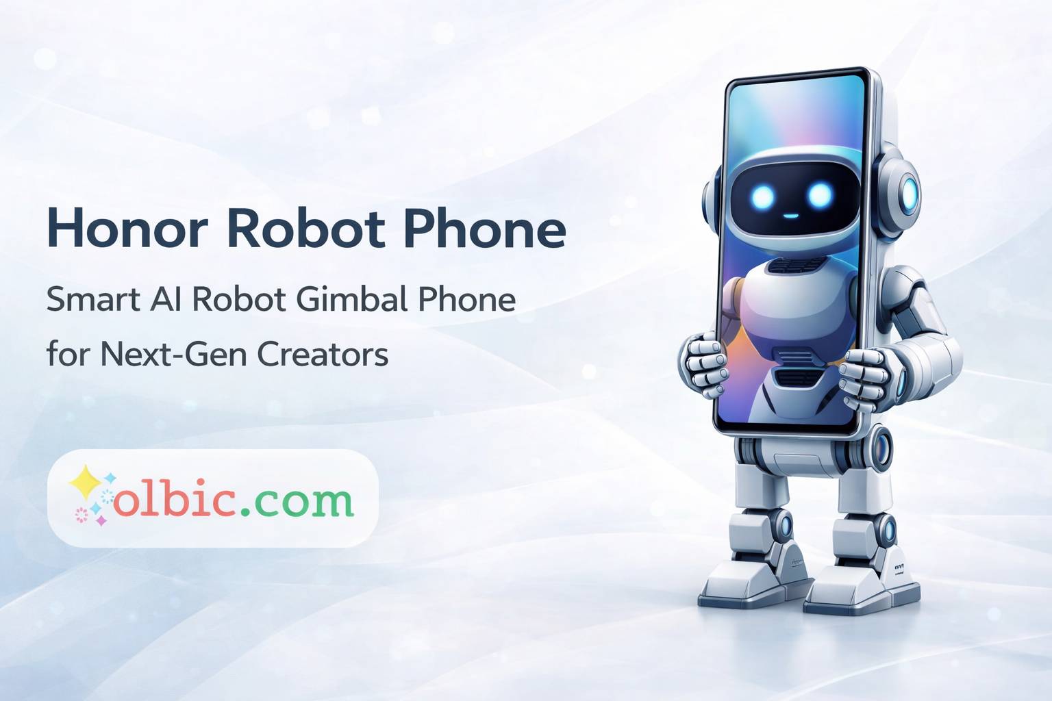 Honor Robot Phone – Smart AI Robot Gimbal Phone for Next-Gen Creators